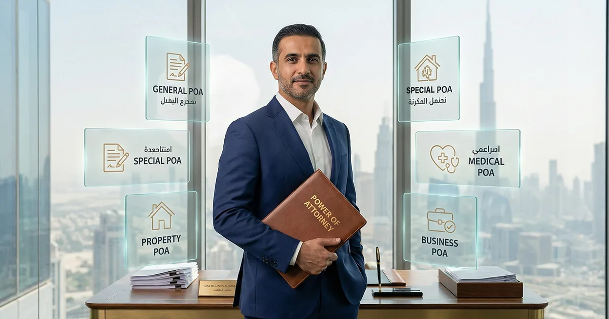 What Are the Different Types of Power of Attorney in the UAE?
