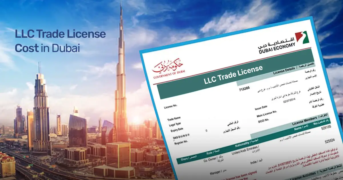 LLC Trade License Cost in Dubai: Mainland vs Free Zone Setup Fees 2026